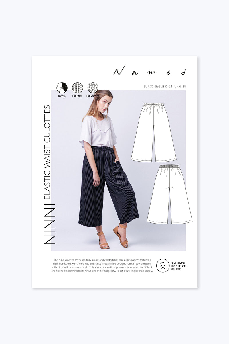 Nasia - zip culotte with popular semicircle