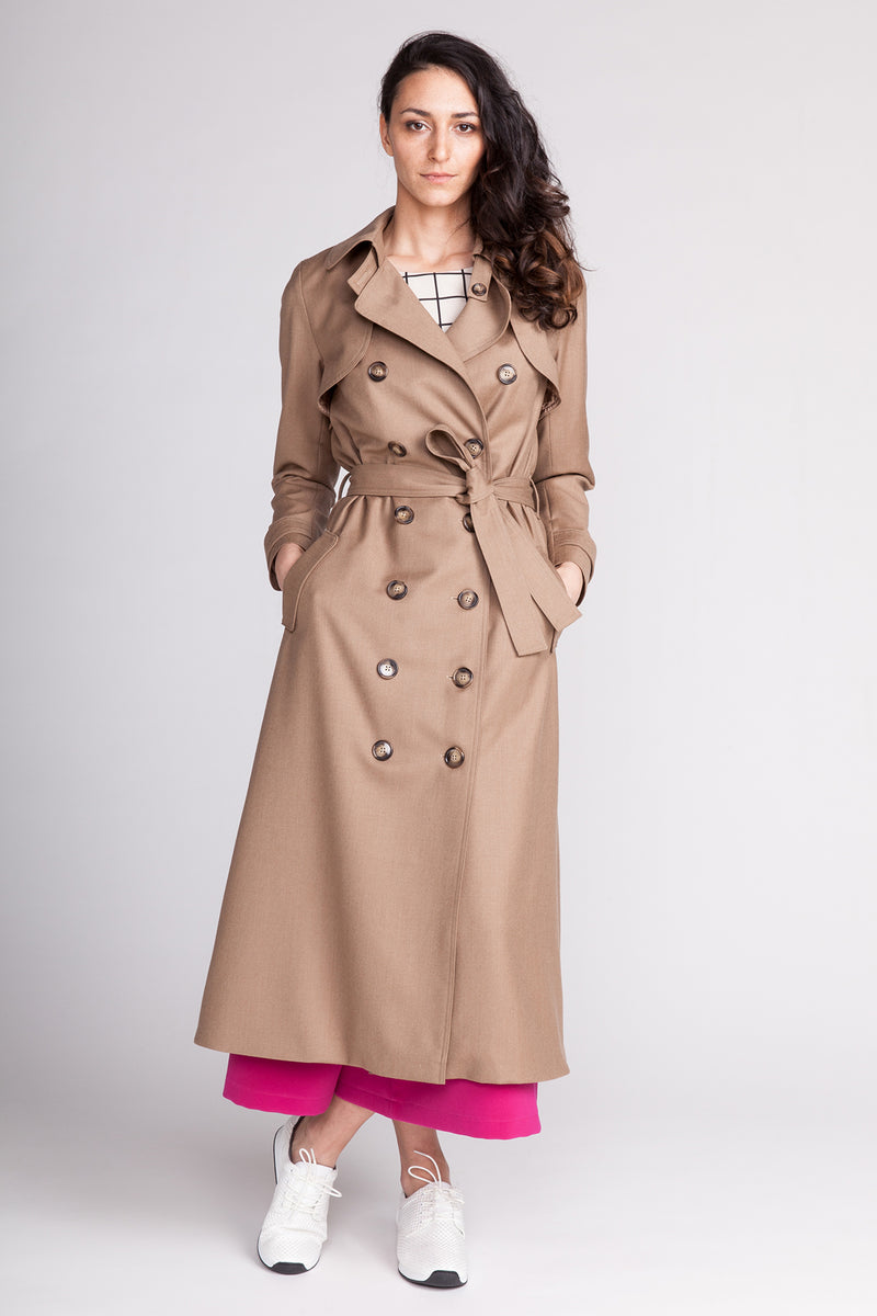 Introducing the Chilton Trench Coat: a curvy and plus size coat sewing  pattern!